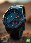 EDF-2102AP-A1 Black Magic Watch.