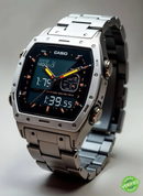 EDF-21100AP-A1 Black Elite Silver Watch.